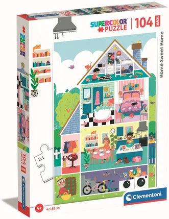 Clementoni - Home Sweet Home (104-Piece Puzzle) - Limolin 