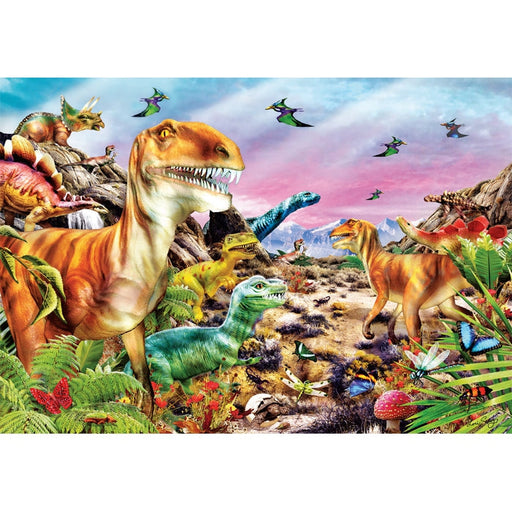 Clementoni - Land Of Dinosaurs (104-Piece Puzzle) - Limolin 
