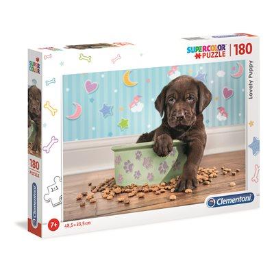 Clementoni - Lovely Puppy (180-Piece Puzzle) - Limolin 