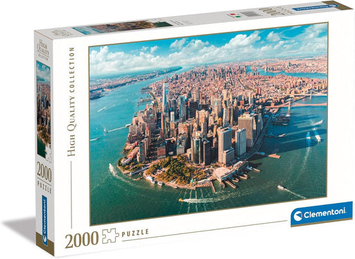 Clementoni - Lower Manhattan, New York City (2000-Piece Puzzle) - Limolin 