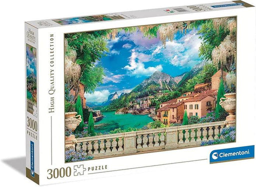 Clementoni - Lush Terrace On Lake (3000-Piece Puzzle) - Limolin 