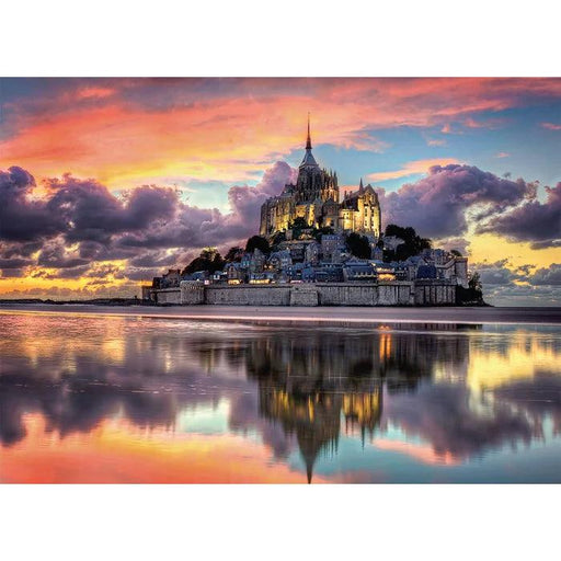 Clementoni - Magnificent Mount Saint-Michel (1000-Piece Puzzle) - Limolin 
