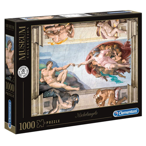 Clementoni - Michelangelo: The Creation of Adam (1000-Piece Puzzle) - Limolin 