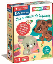 Clementoni - Montessori - Les Animaux De La Ferme (FR) - Limolin 