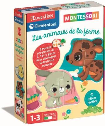Clementoni - Montessori - Les Animaux De La Ferme (FR) - Limolin 