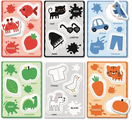 Clementoni - Montessori - Les Mots Et Les Couleurs (FR) - Limolin 