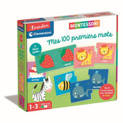 Clementoni - Montessori - Mes 100 Premiers Mots (FR) - Limolin 