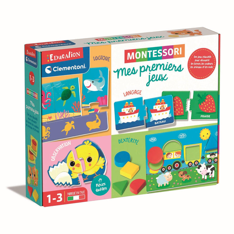 Clementoni - Montessori - Mes Premiers Jeux (FR) - Limolin 