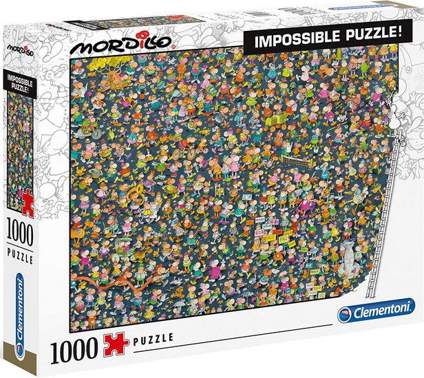 Clementoni - Mordillo - Impossible (1000-Piece Puzzle) - Limolin 