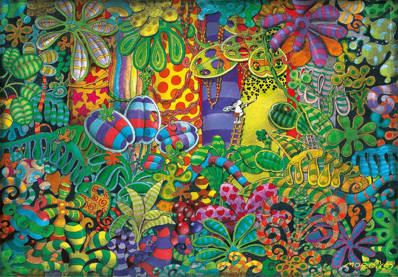 Clementoni - Mordillo - MultiColored Plants (1500-Piece Puzzle) - Limolin 