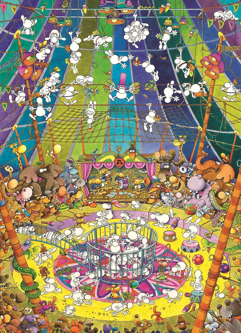 Clementoni - Mordillo - The Show (1000-Piece Puzzle) - Limolin 