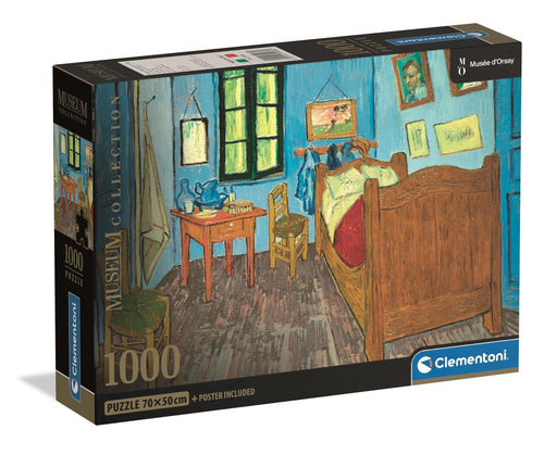 Clementoni - PZ1000: MUSEUM: BEDROOM IN ARLES - VAN GOGH - Limolin 
