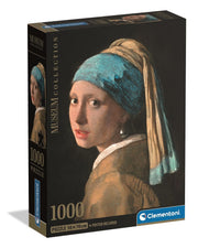 Clementoni - PZ1000: MUSEUM: GIRL WITH A PEARL EARRING - VERMEER - Limolin 
