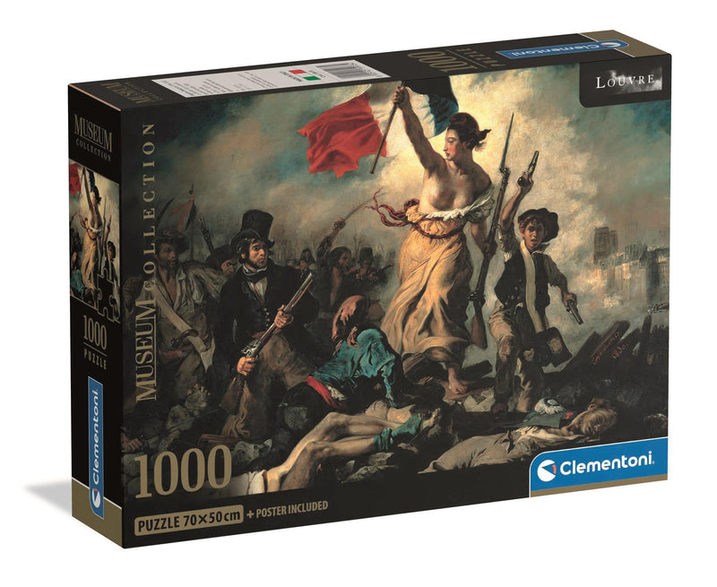 Clementoni - PZ1000: MUSEUM: LIBERTY LEADING THE PEOPLE - DELACROIX - Limolin 