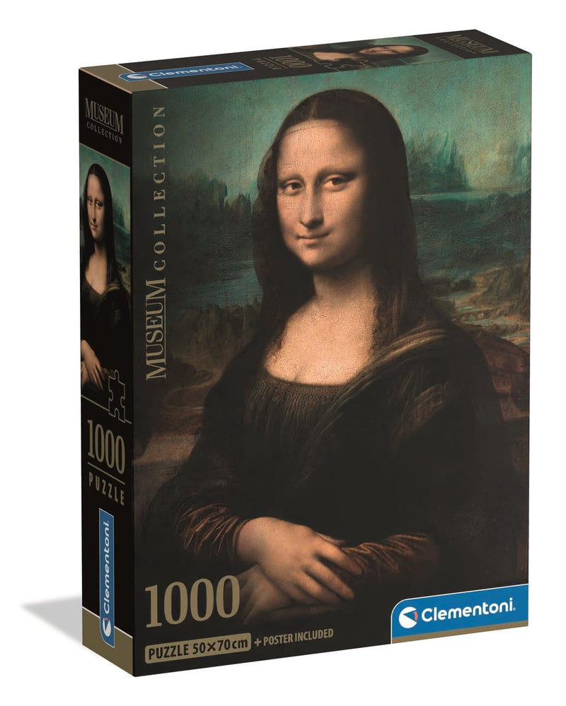 Clementoni - PZ1000: MUSEUM: MONA LISA - DA VINCI - Limolin 