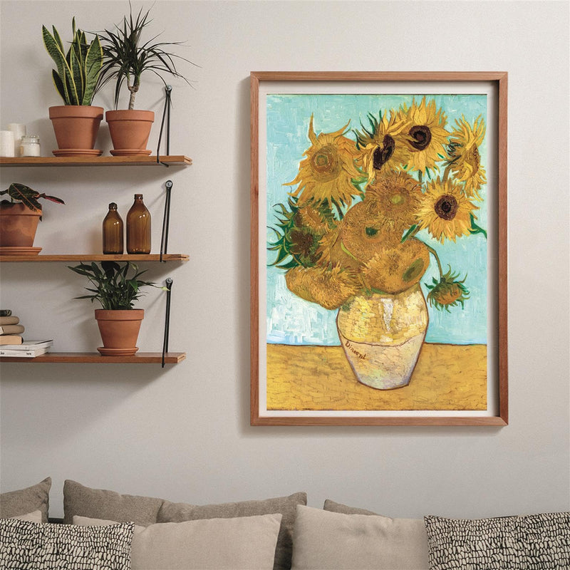 Clementoni - PZ1000: MUSEUM: SUNFLOWERS - VAN GOGH - Limolin 