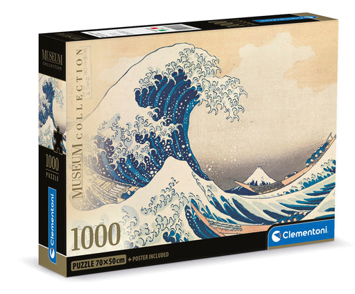 Clementoni - PZ1000: MUSEUM: THE GREAT WAVE - HOKUSAI - Limolin 