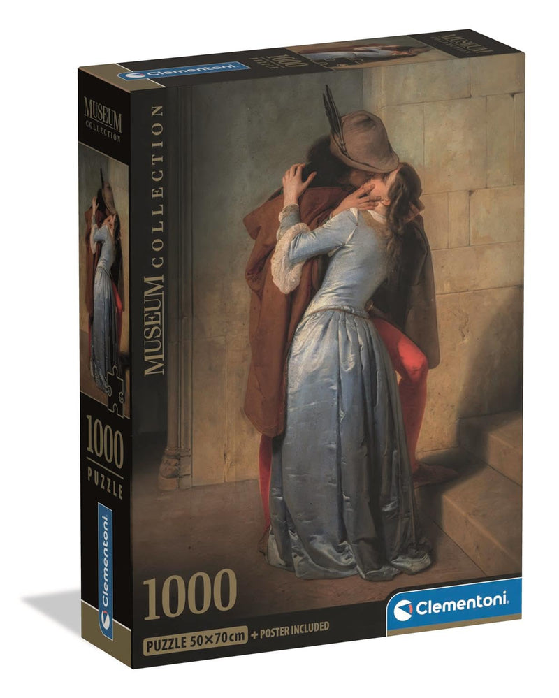 Clementoni - PZ1000: MUSEUM: THE KISS - HAYEZ - Limolin 