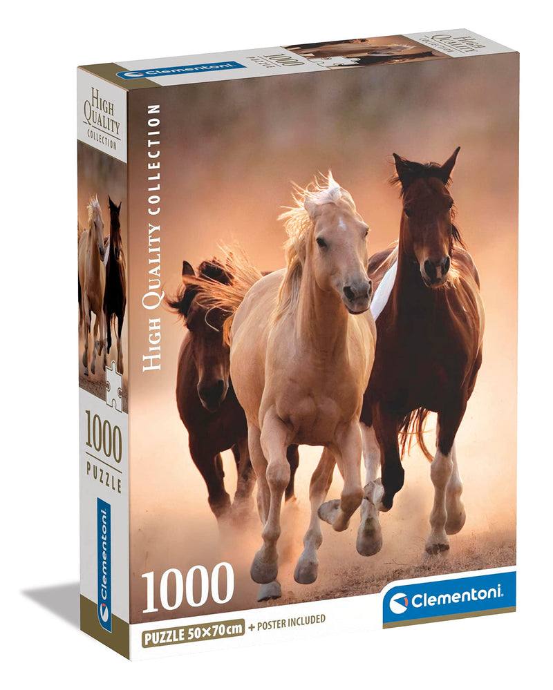 Clementoni - PZ1000:RUNNING HORSES - Limolin 