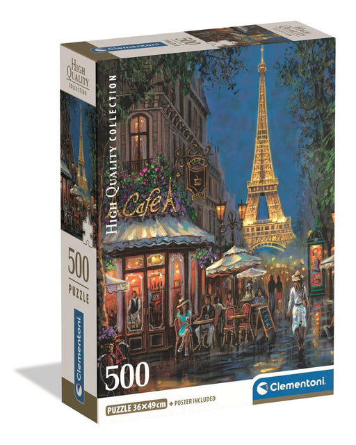 Clementoni - PZ500: NIGHT AT THE EIFFEL CAFÉ - Limolin 