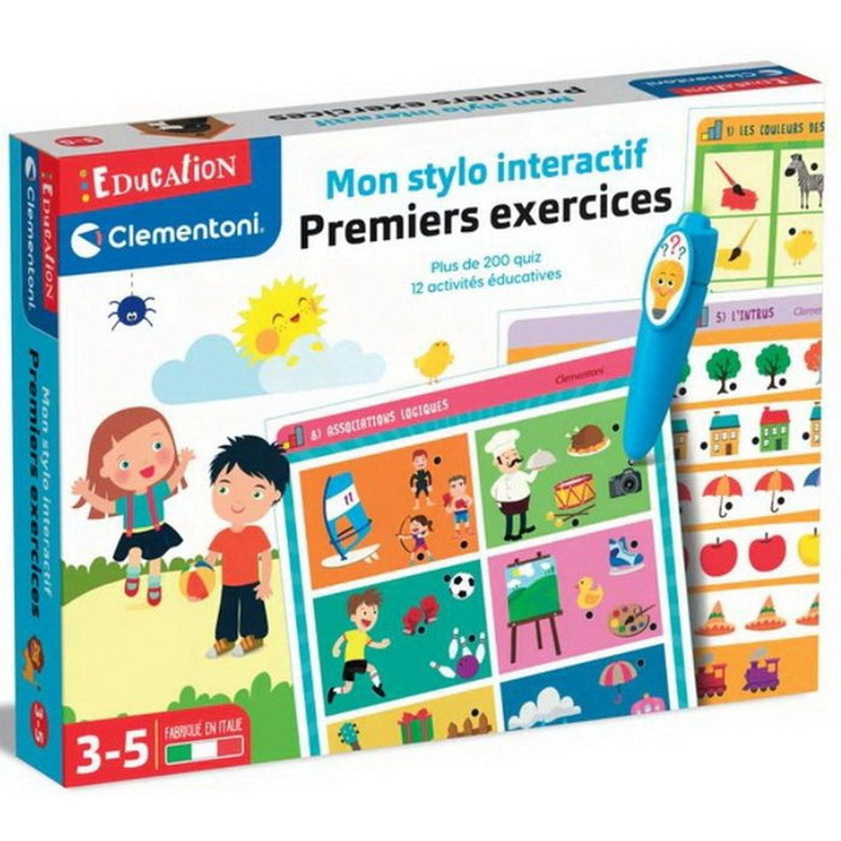 Clementoni - Petit Savant - Le Stylo Parlant Premier Exercices (FR ...