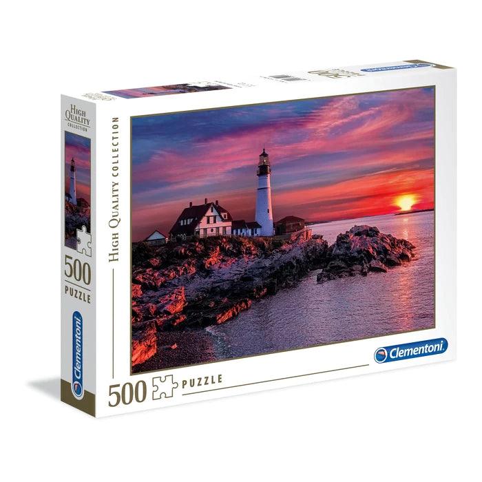 Clementoni - Portland Head Light (500-Piece Puzzle) - Limolin 