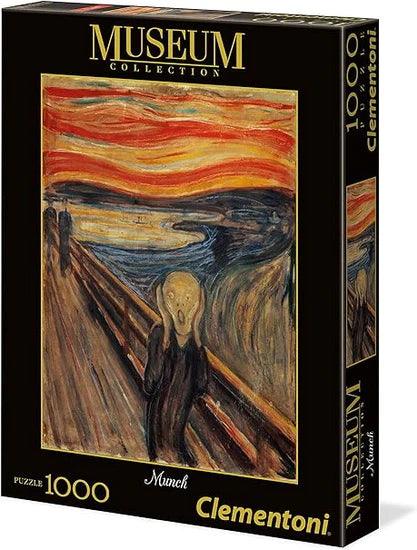 Clementoni - Puzzle 1000: The Scream - Munch - Limolin 