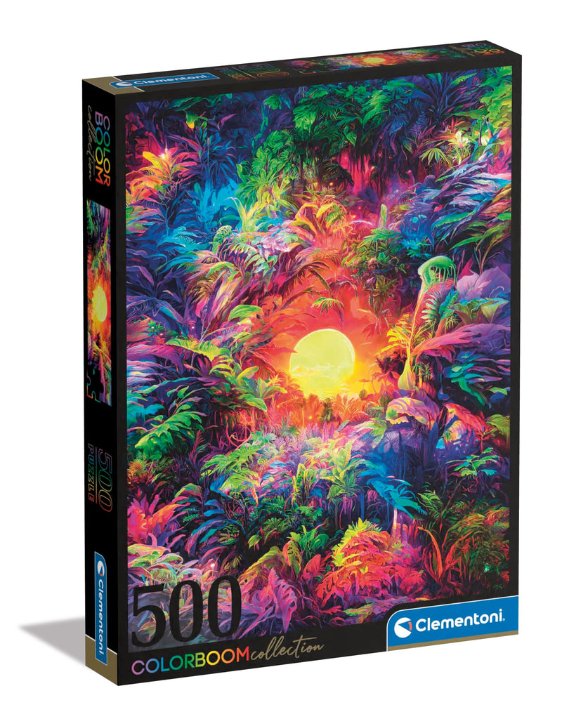 Clementoni - Pz500: Psychedelic Jungle Sunrise - Limolin 
