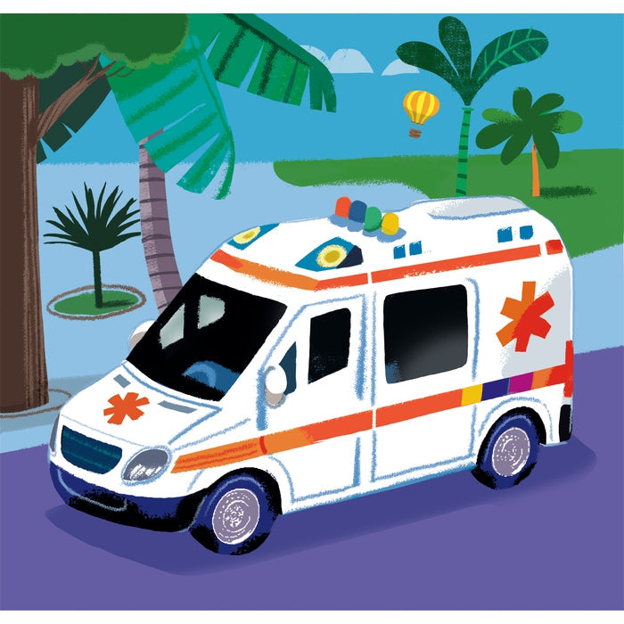 Clementoni - Rescue Vehicles (3x48 Pieces) - Limolin 