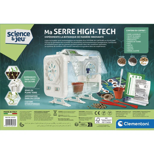Clementoni - Science & Jeu: Ma Serre High-Tech - Limolin 