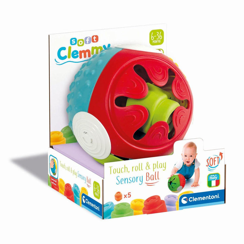 Clementoni - Soft Clemmy - Touch&Play Sensory Ball - Limolin 