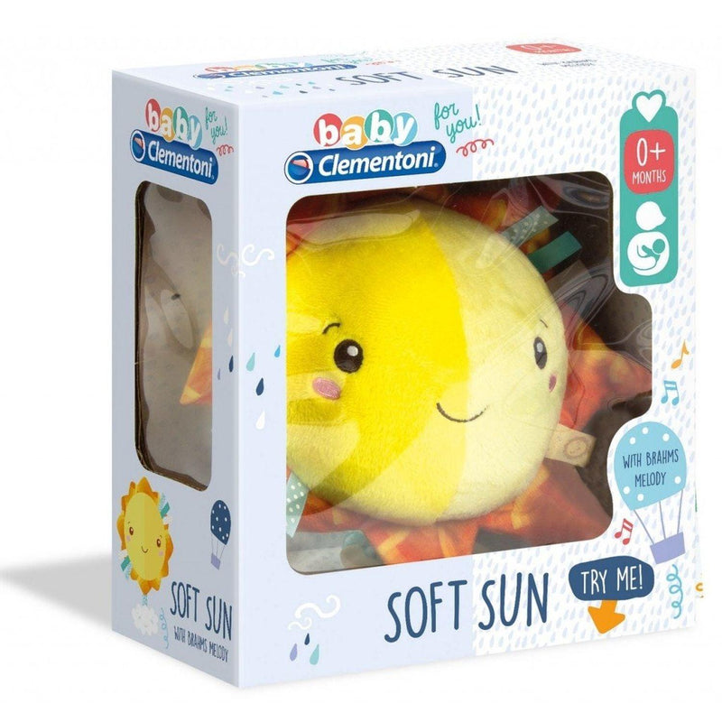 Clementoni - Soft Musical Toy - Sun - Limolin 