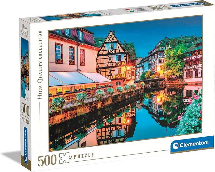 Clementoni - Strasbourg Old Town (500-Piece Puzzle) - Limolin 