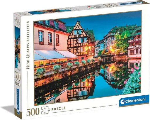 Clementoni - Strasbourg Old Town (500-Piece Puzzle) - Limolin 