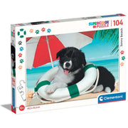 Clementoni - Sunny Beach (104-Piece Puzzle) - Limolin 