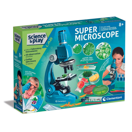 Clementoni - Super Microscope 1200(Eng) - Limolin 