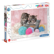 Clementoni - Sweet Kittens (104-Piece Puzzle) - Limolin 