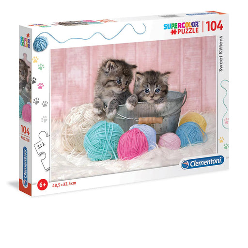 Clementoni - Sweet Kittens (104-Piece Puzzle) - Limolin 