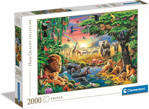 Clementoni - The African Gathering (2000-Piece Puzzle) - Limolin 