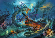 Clementoni - The Underwater Battle (3000-Piece Puzzle) - Limolin 