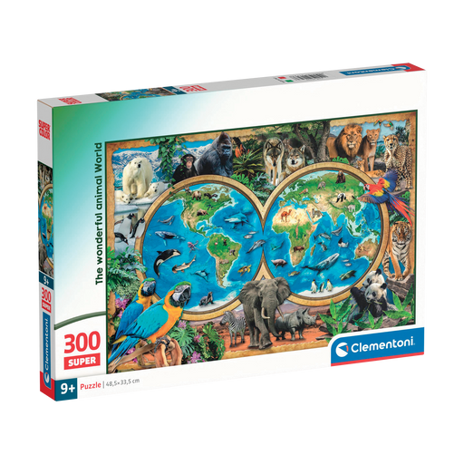 Clementoni - The Wonderful Animal World (300-Piece Puzzle) - Limolin 