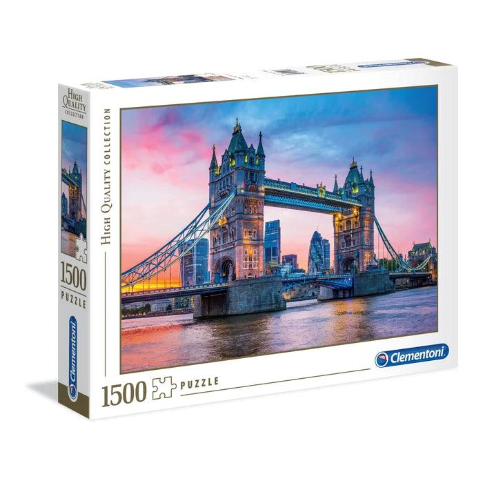 Clementoni - Tower Bridge Sunset (1500-Piece Puzzle) - Limolin 