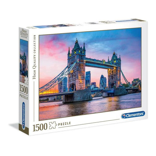 Clementoni - Tower Bridge Sunset (1500-Piece Puzzle) - Limolin 
