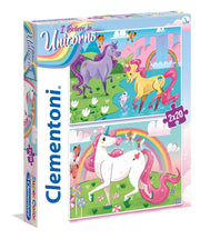 Clementoni - Unicorn (2x20-Piece Puzzle) - Limolin 