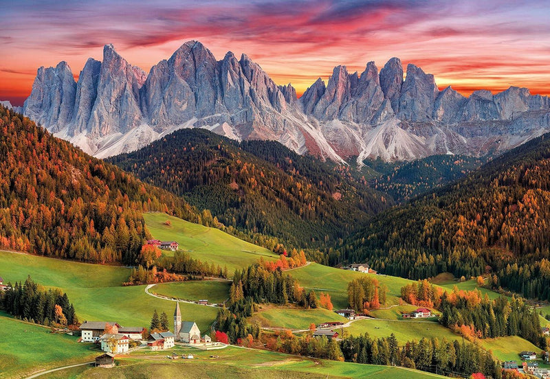 Clementoni - Val Di Funes (2000-Piece Puzzle) - Limolin 