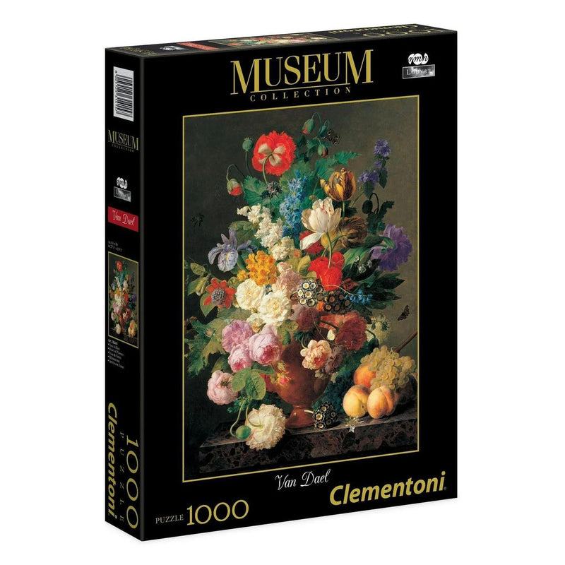 Clementoni - Van Dael - Bowl of Flowers (1000-Piece Puzzle) - Limolin 
