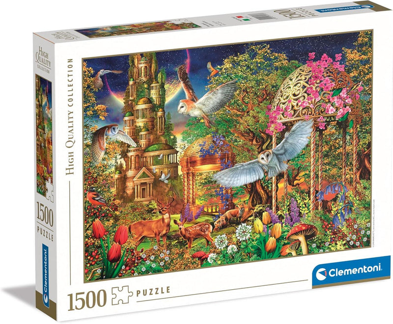 Clementoni - Woodland Fantasy Garden (1500-Piece Puzzle) - Limolin 