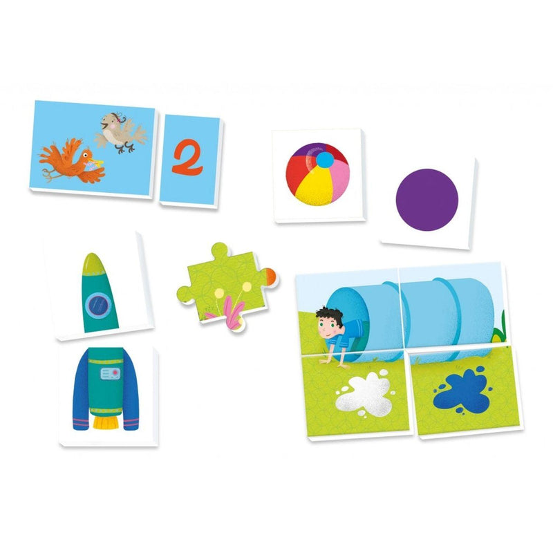 Clementoni - Young Learner - 8 Gamesin 1 - Limolin 