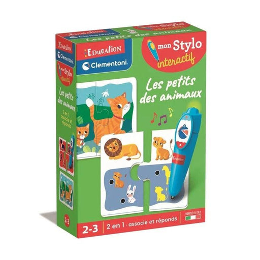 Clementoni - education - Mon Stylointeractif - Les Petits Des Animaux (FR) - Limolin 