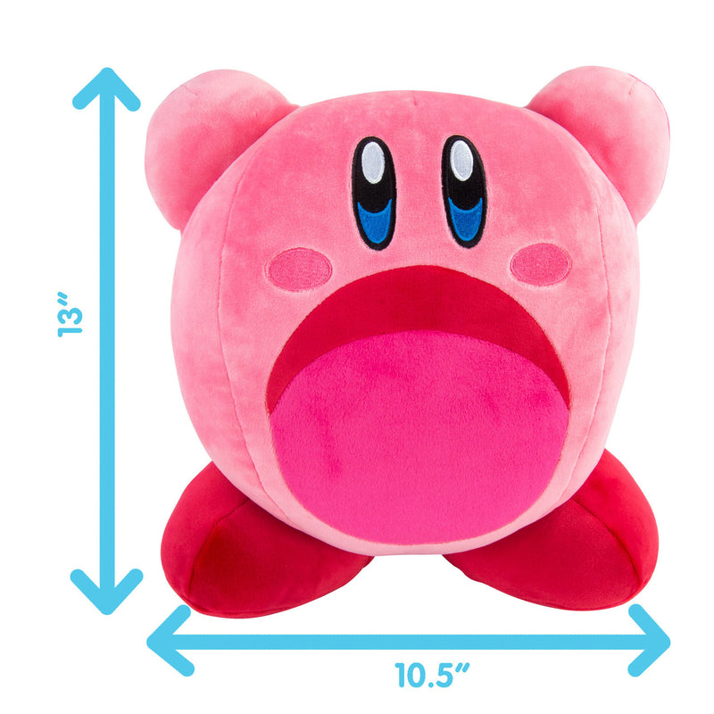 Club Mocchi- Mocchi- Inhaling Kirby Mega Plush Toy, 13 inch - Limolin 